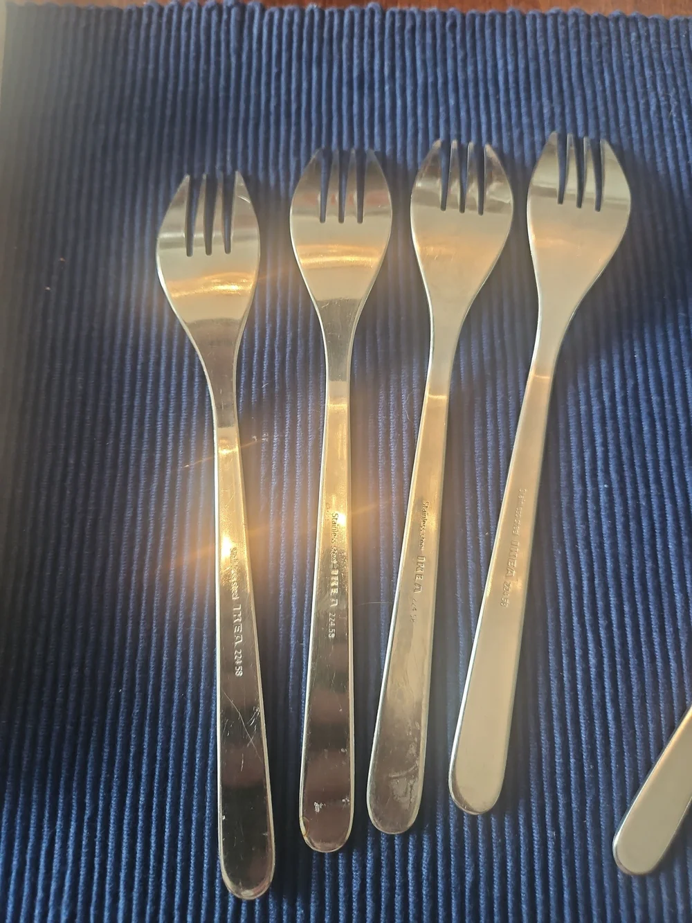 IKEA Silver Stainless Steel Forks & Spoons